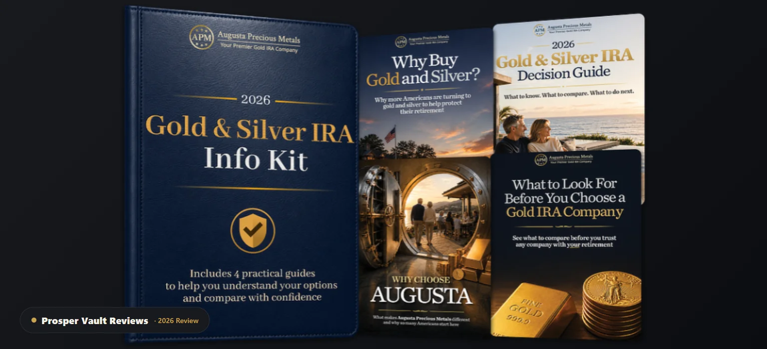 Augusta Precious Metals 2026 Gold and Silver IRA Info Kit and guides