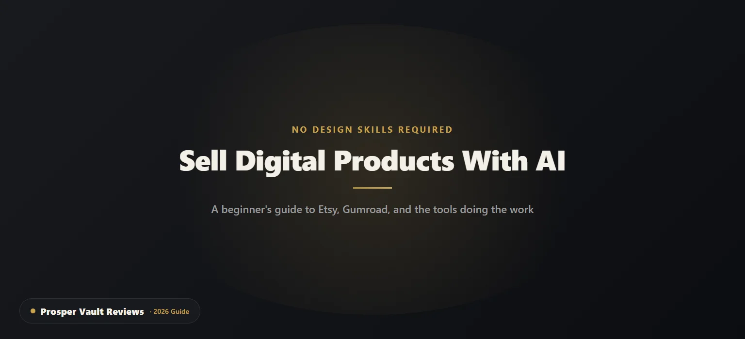 AI tools for selling digital products on Etsy and Gumroad
